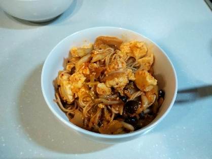 すぐ出来る♪チゲ豆腐