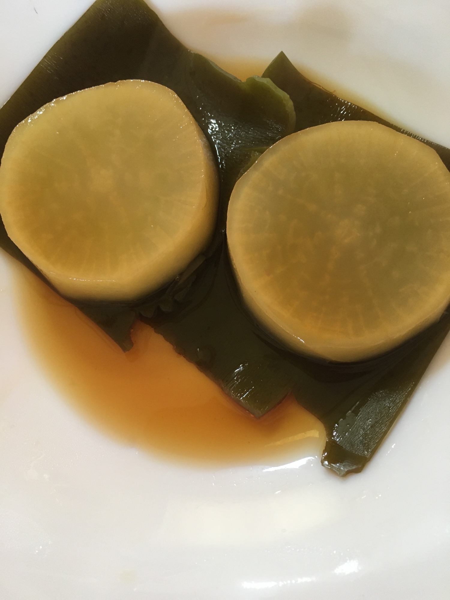 大根と昆布の薄煮