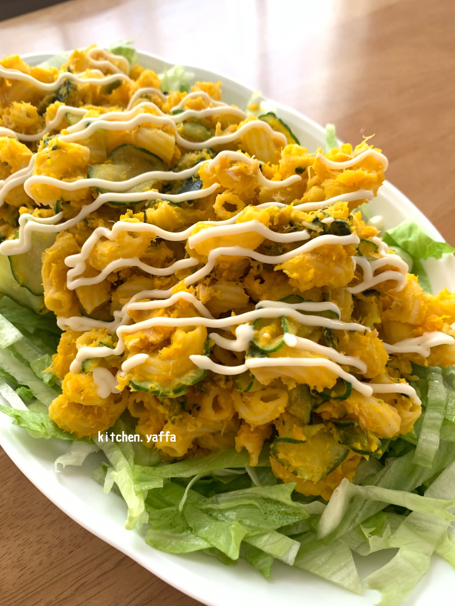 かぼちゃのマカロニサラダ たっぷり作り置き✨