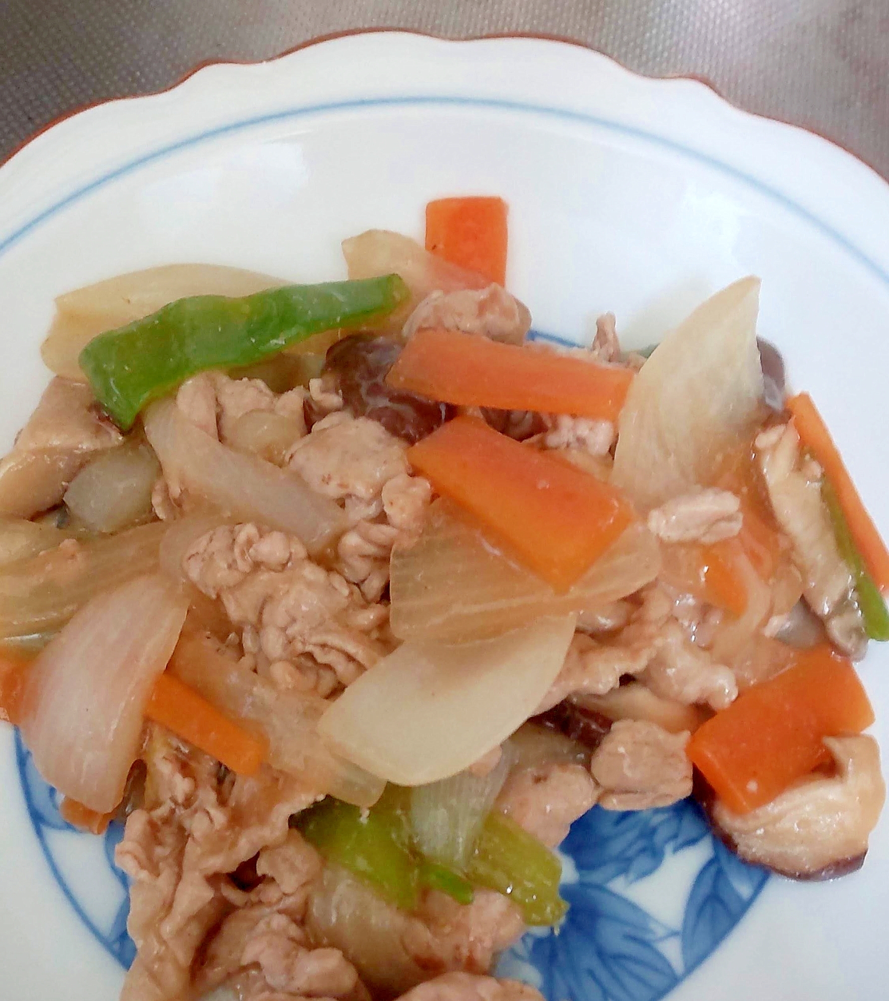 八宝菜もどき