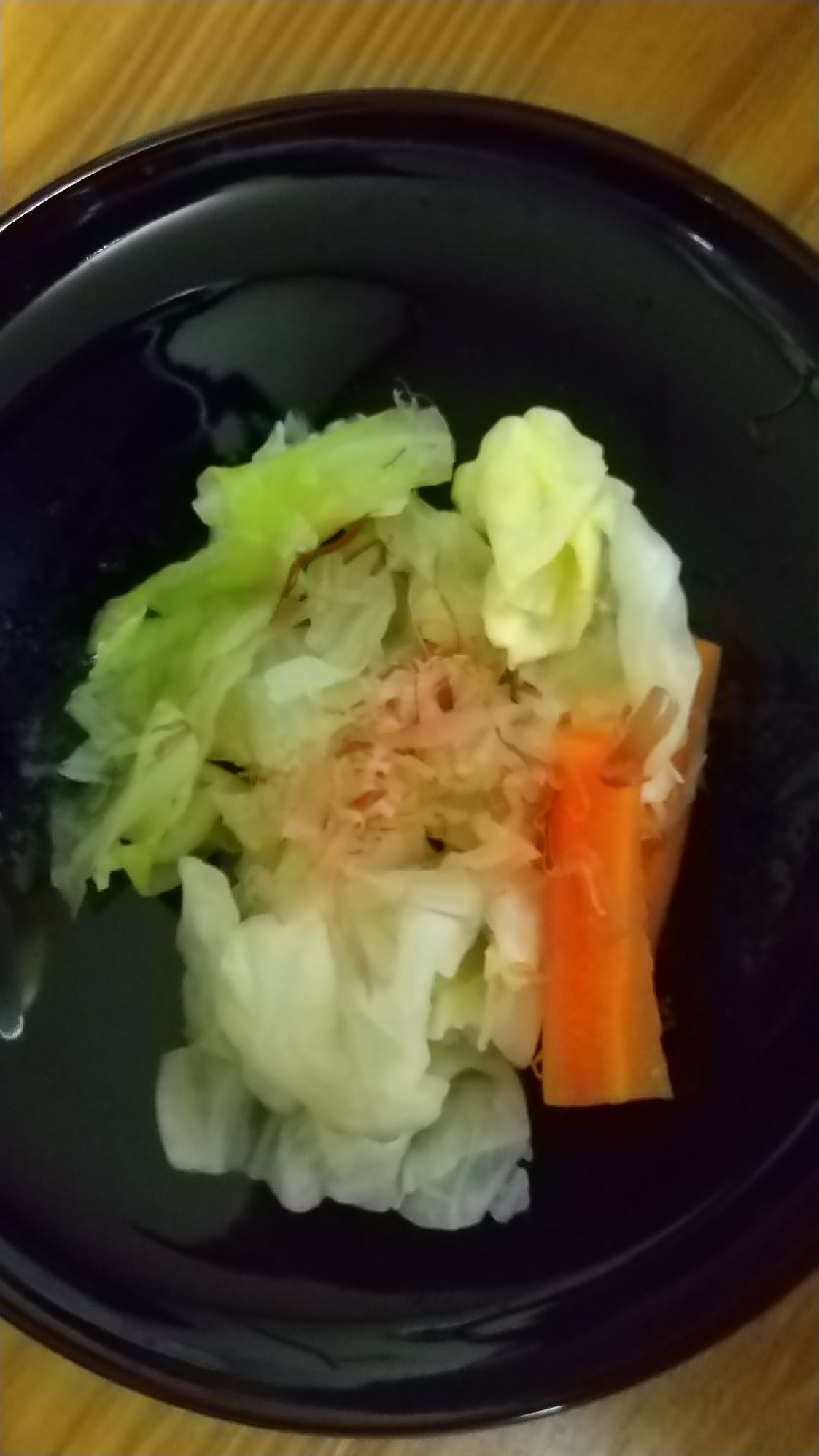 キャベツ＆人参の酢の物