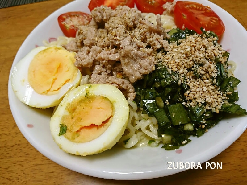 スタミナ満点！冷やし塩ラーメン