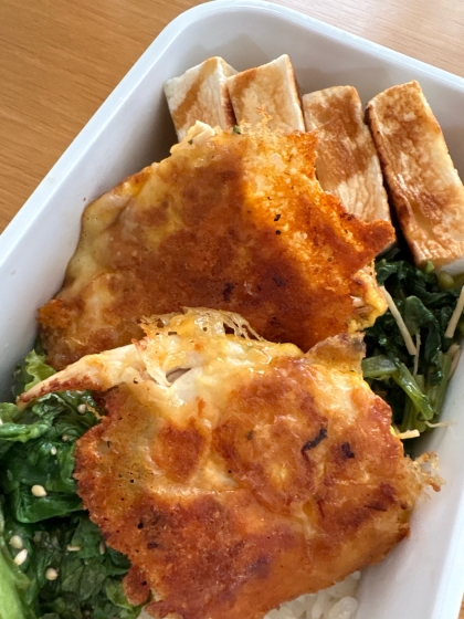 カリカリ☆チーズ(国産)のささみ(九州産)のピカタ