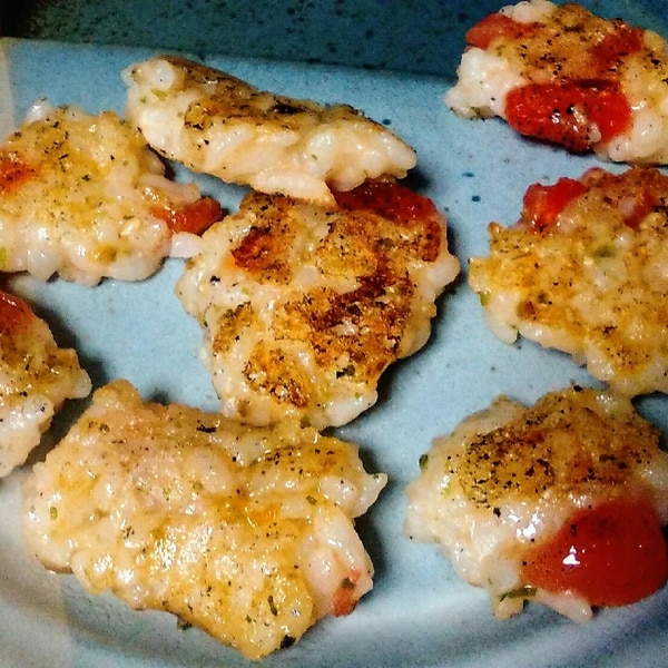 離乳食 カミカミ期 トマト チーズのごはんお焼き レシピ 作り方 By らっこさん 楽天レシピ 離乳食 カミカミ期 トマト チーズのごはんお焼き レシピ 作り方 By らっこさん 楽天レシピ
