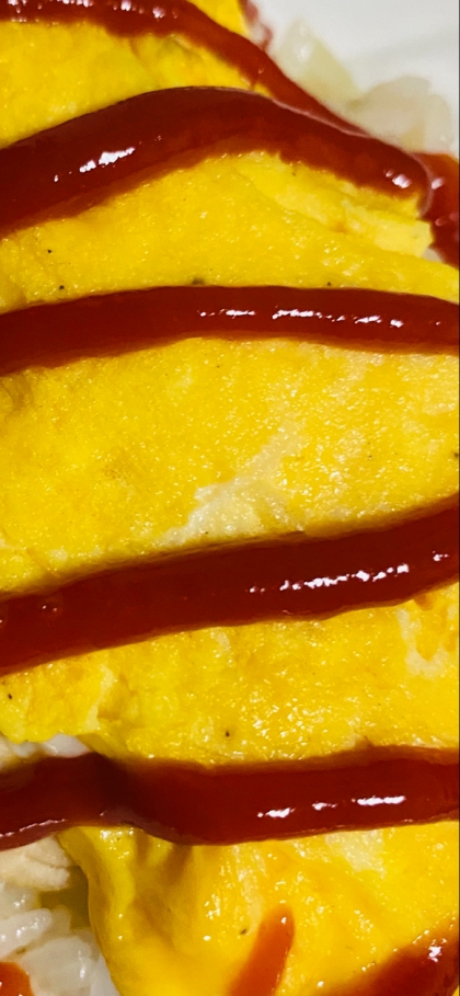 カレー味のオムライス