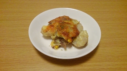 里芋が余っていたので作ってみました。チーズと合い美味しかったです！素敵レシピありがとうございます！