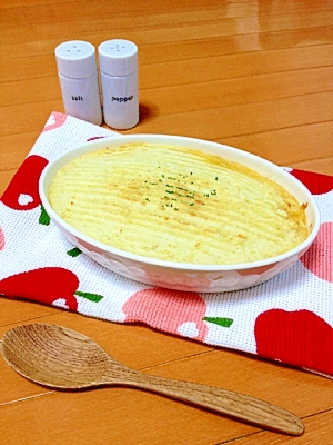 じゃがいもとひき肉で コテージパイ イギリス料理 レシピ 作り方 By Co 楽天レシピ