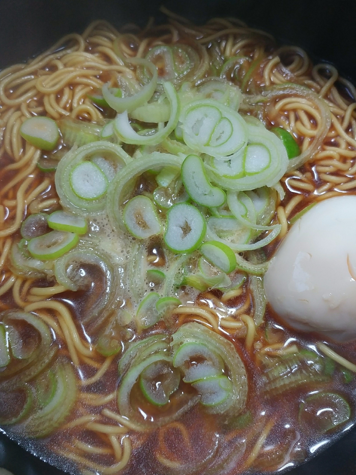 ネギだくサッパリ煮卵醤油ラーメン