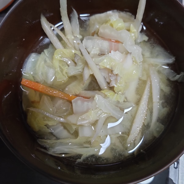 白菜 ごぼう にんじん 舞茸のお味噌汁 レシピ 作り方 By くすみピンク 楽天レシピ 白菜 ごぼう にんじん 舞茸のお味噌汁 レシピ 作り方 By くすみピンク 楽天レシピ
