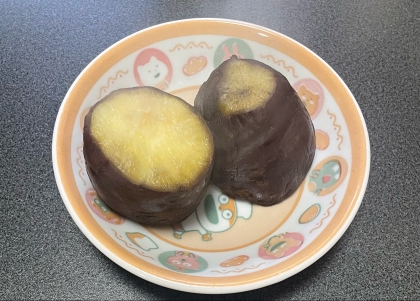 手軽に炊飯器で蒸かし芋