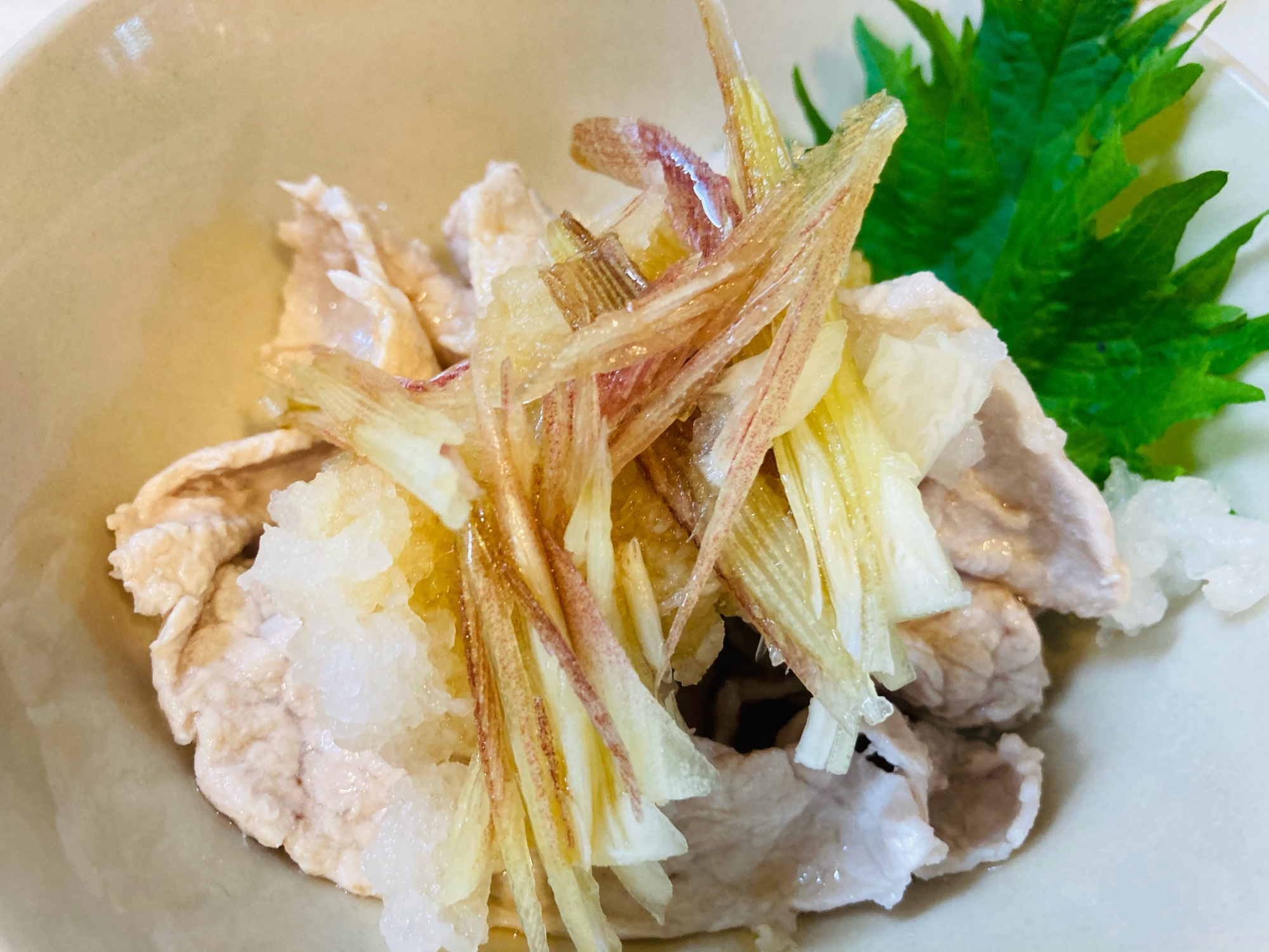 豚しゃぶのみょうがおろしポン酢 レシピ 作り方 By ちーーも 楽天レシピ 豚しゃぶのみょうがおろしポン酢 レシピ 作り方 By ちーーも 楽天レシピ