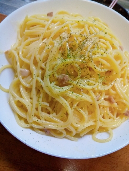 ツナのクリームパスタ