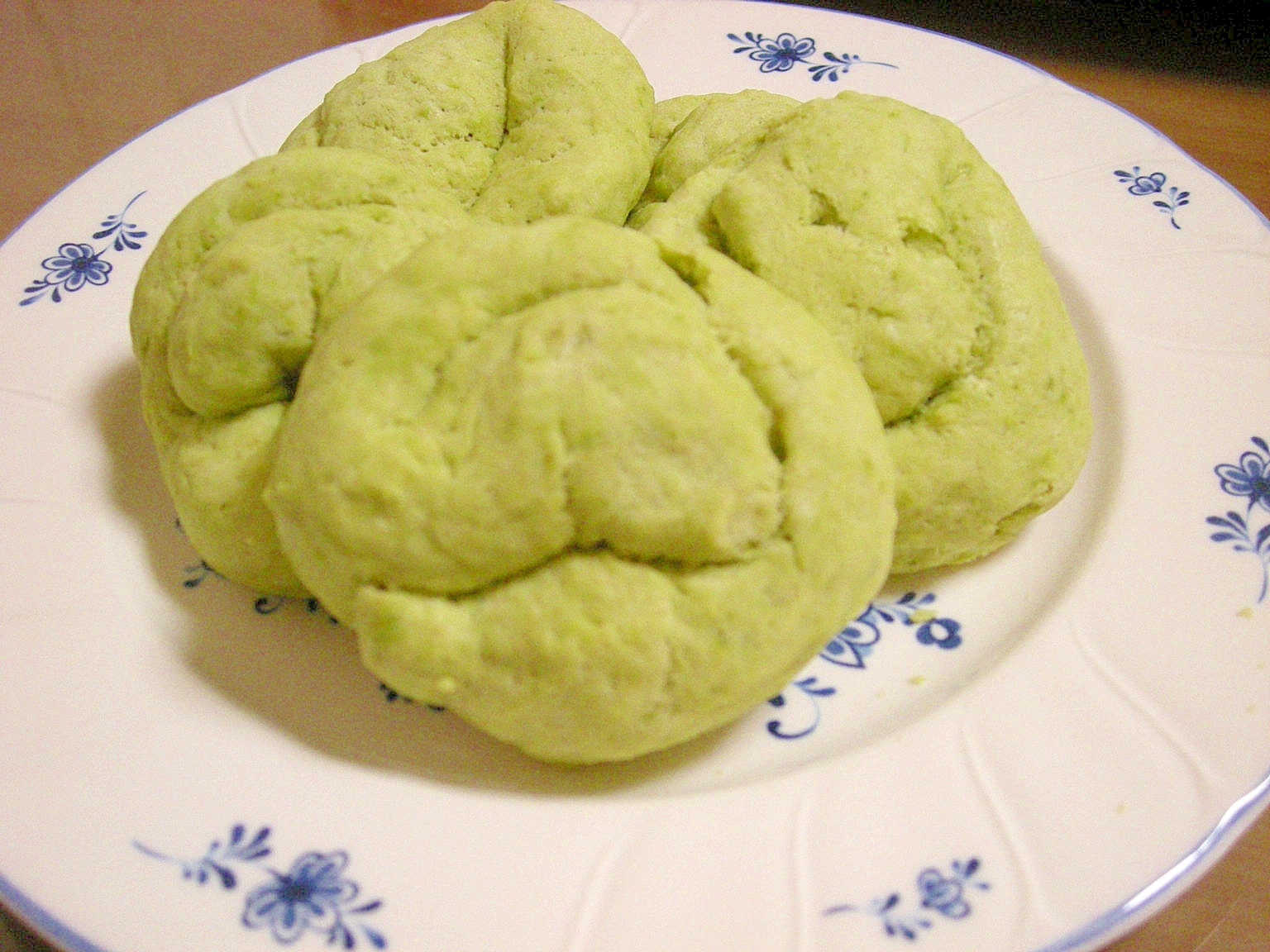 緑茶のクリームチーズクッキー