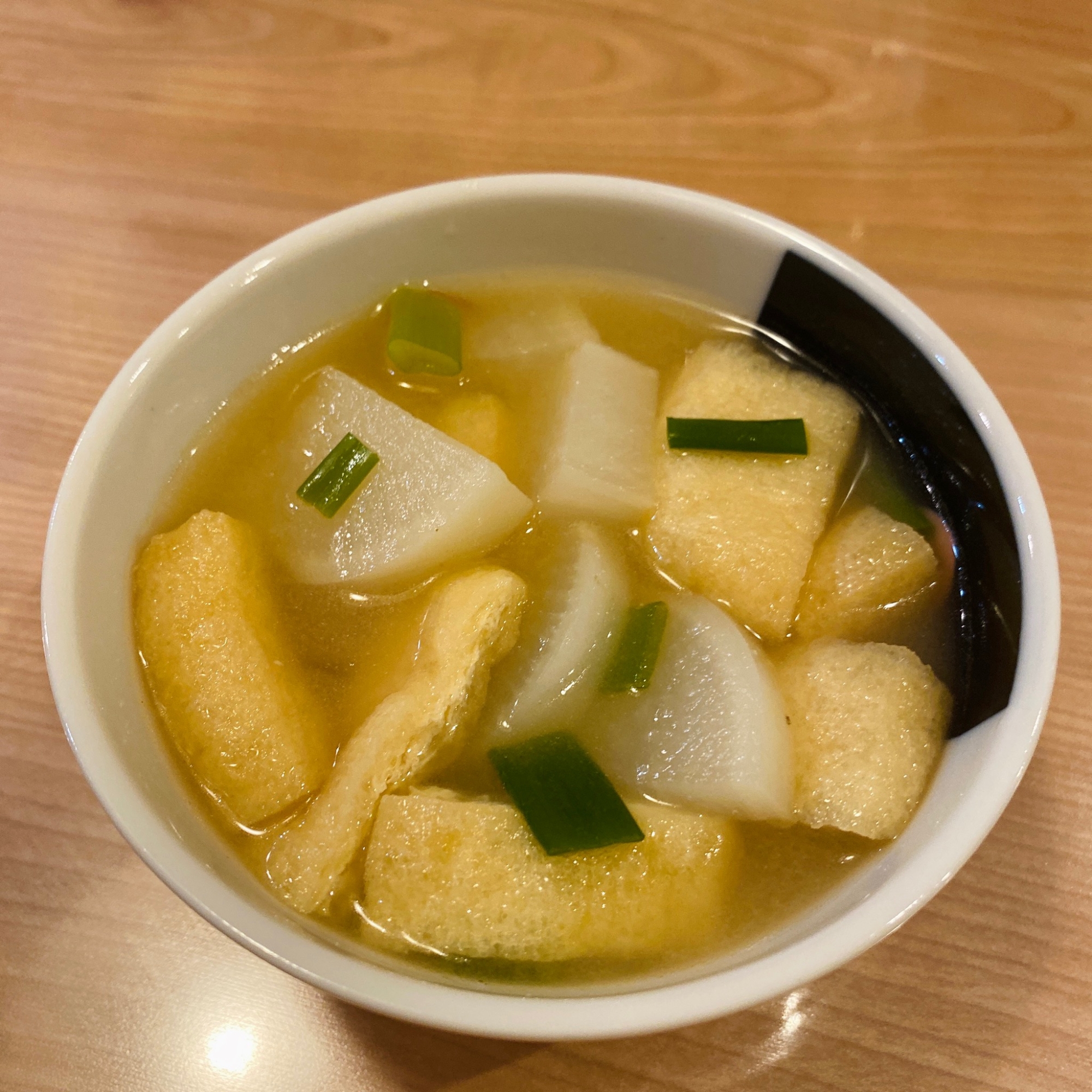 大根とネギと油揚げのお味噌汁 レシピ 作り方 By Amu 楽天レシピ