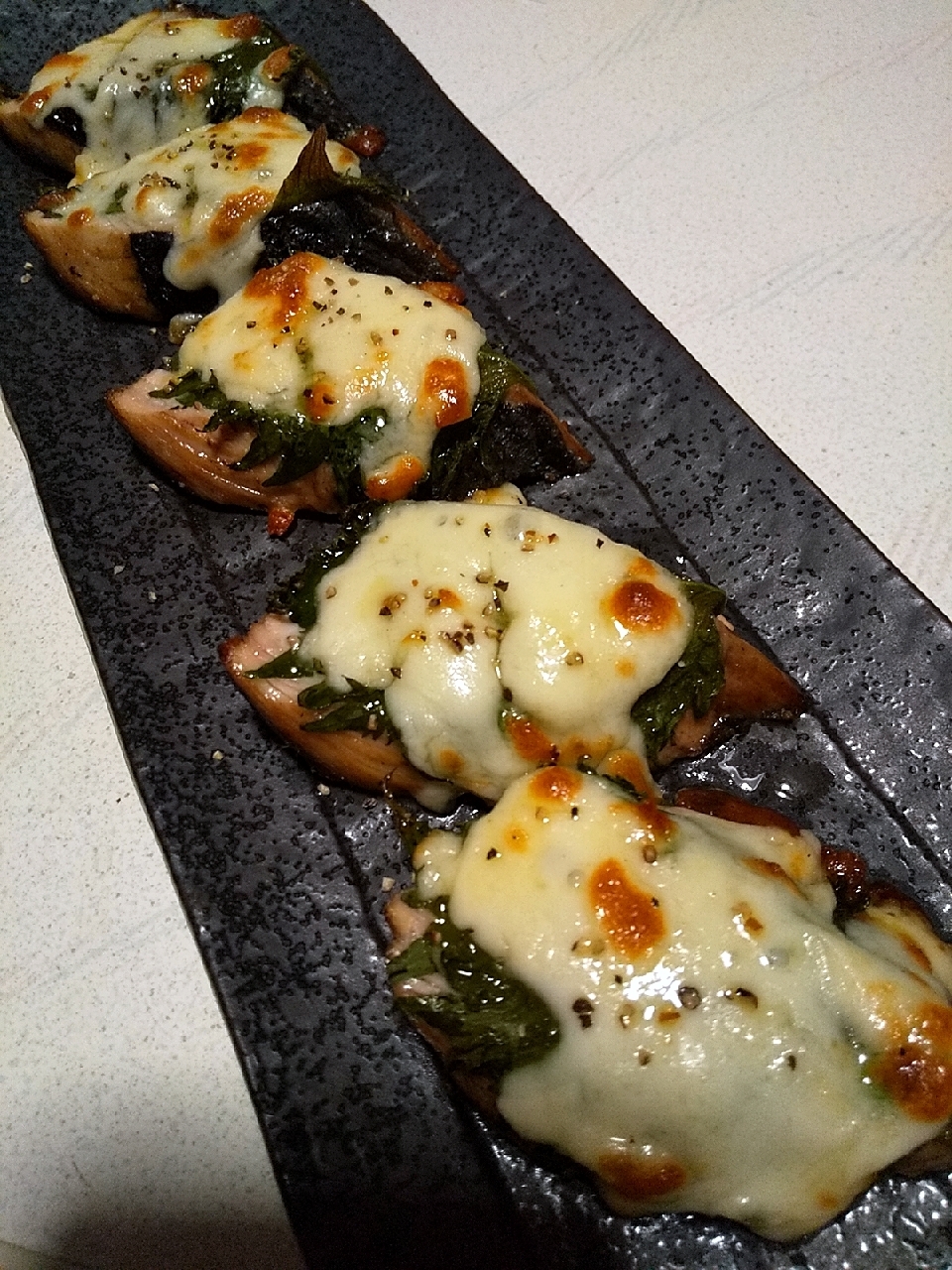 鰹のたたきアレンジ 大葉チーズ焼き レシピ 作り方 By れあmix 楽天レシピ 鰹のたたきアレンジ 大葉チーズ焼き レシピ 作り方 By れあmix 楽天レシピ