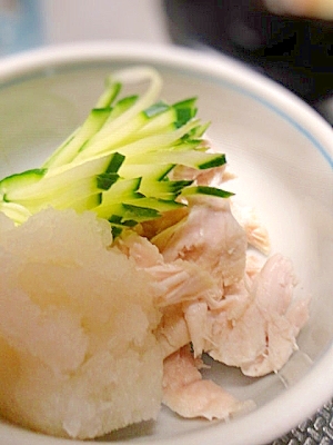 簡単夕飯 ささみのポン酢おろし和え レシピ 作り方 By すいかサマ 楽天レシピ
