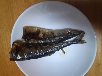 秋刀魚味醂醤油焼き