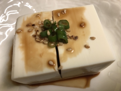 簡単⭐︎中華風の冷奴
