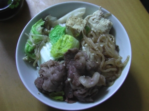 お手軽だけどおいしい！　すき焼き丼