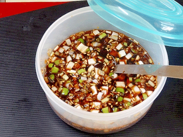 夏の万能ダレ☆ 簡単手作り「ネギ醤油」