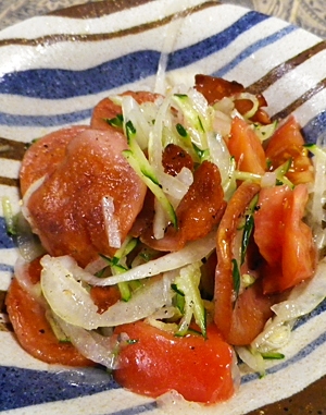 焼きボロニアソーセージのシンプルマリネ レシピ 作り方 By Leopoo 楽天レシピ