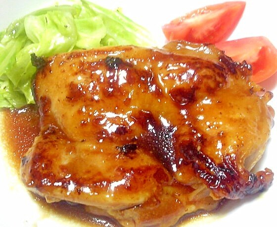 漬け込んで焼くだけ 簡単照り焼きチキン レシピ 作り方 By デラみーやん 楽天レシピ