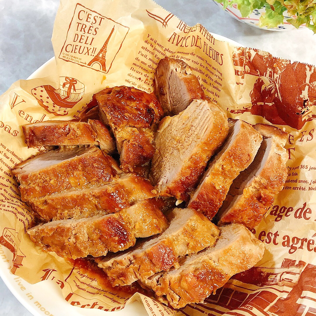 漬けて焼くだけ オーブン調理の焼豚 チャーシュー レシピ 作り方 By Espresso Gohanのレシピノート 楽天レシピ