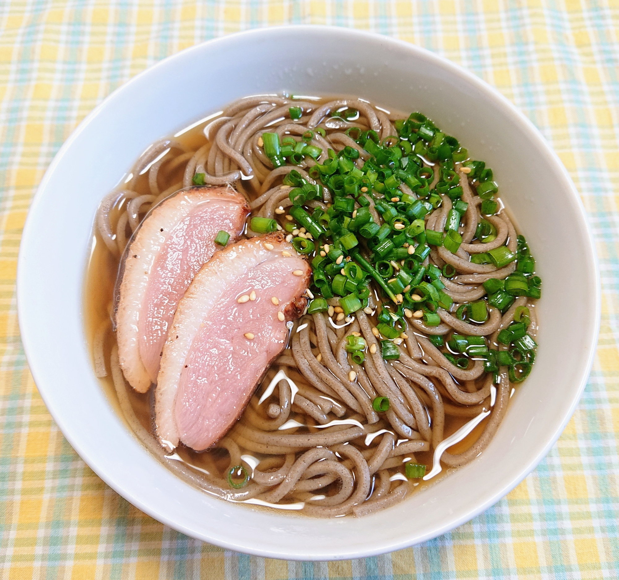 関西の立ち食い風な鴨蕎麦