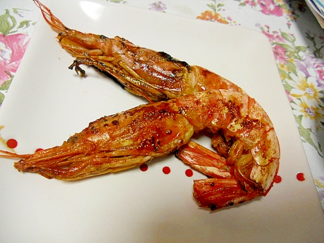 丸ごとエビのウマ塩焼き フライパンで簡単 レシピ 作り方 By ミスチバス 楽天レシピ