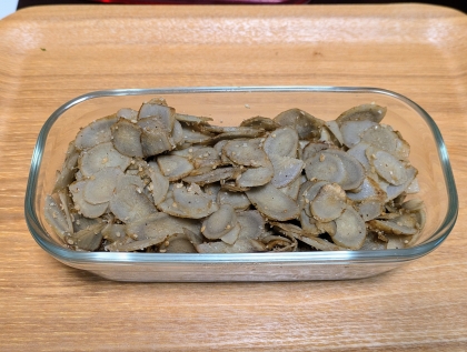 歯ごたえがクセになるごぼうの塩きんぴら