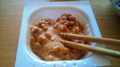 納豆が中華風になって初めての味で美味しかったですまた作りまぁす。ご馳走さまでーす