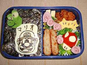 スーパーマリオくん弁当