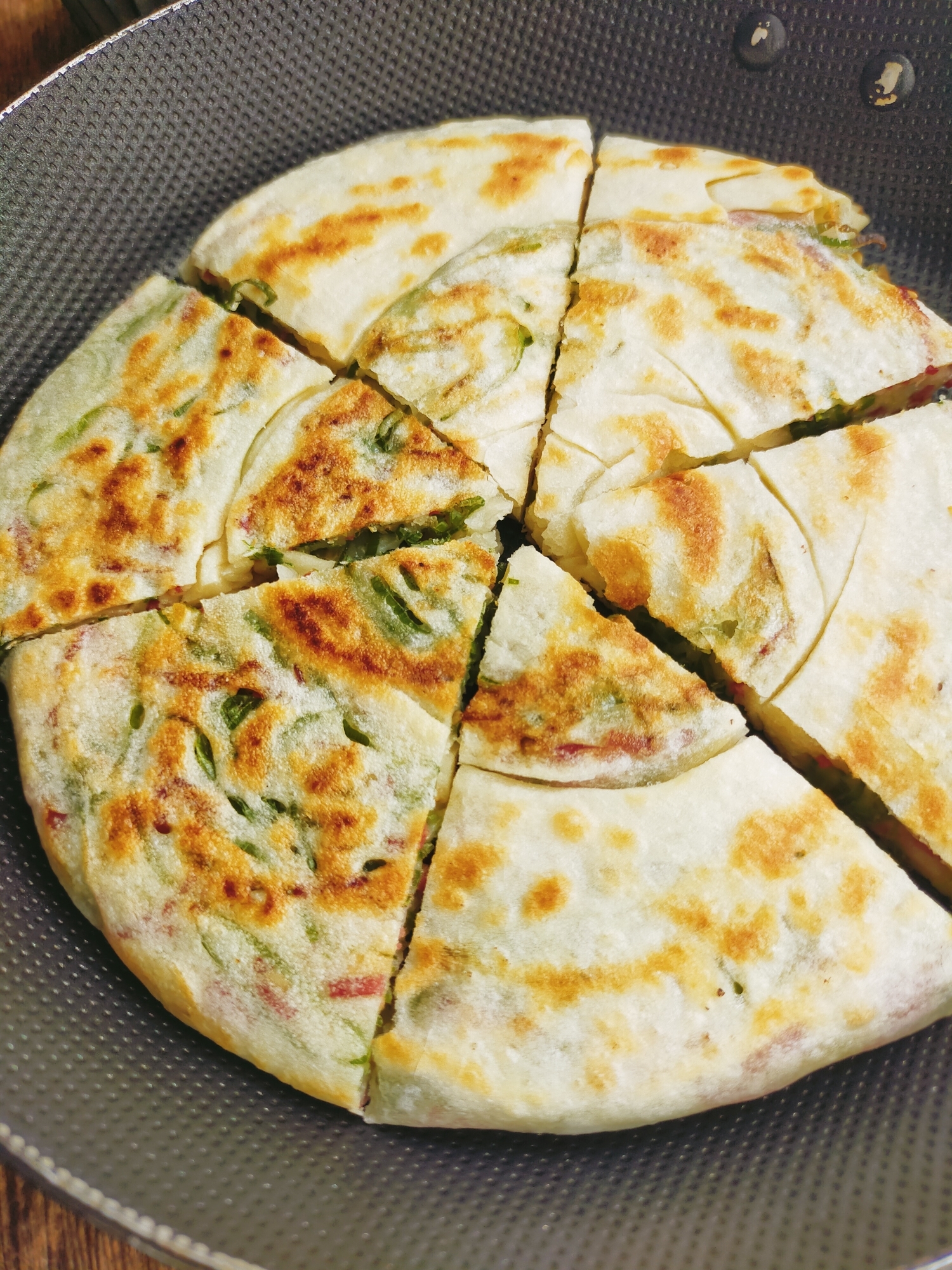 サクッ！もちっ！ 葱餅 【1人分】