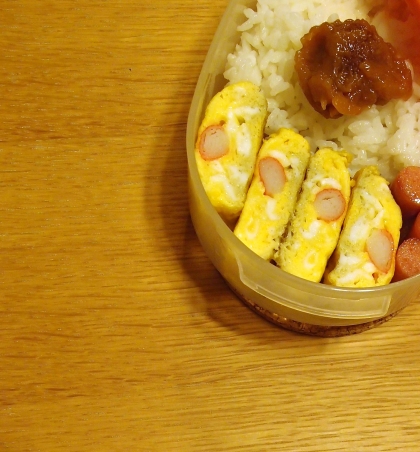 カニカマ入り卵焼き