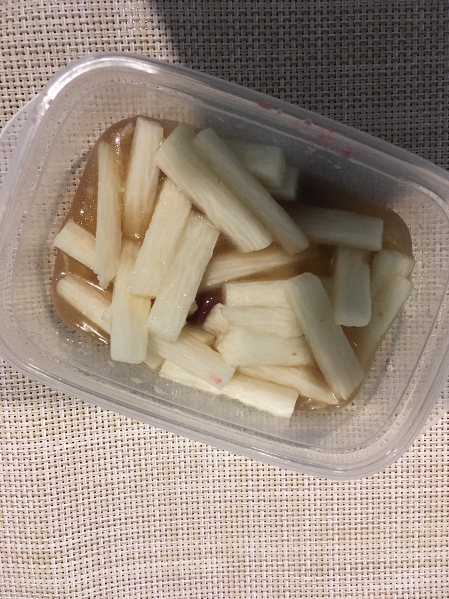 長芋の梅肉和え