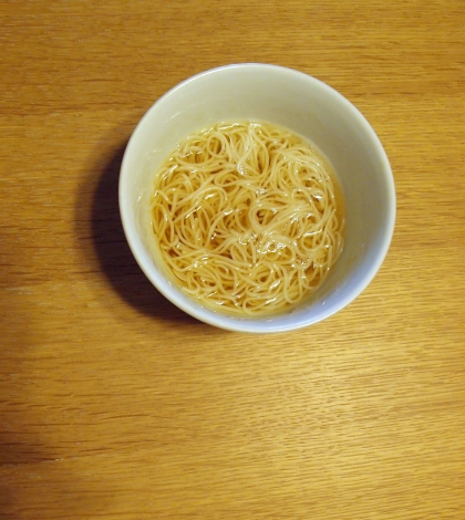 冷やかけ素麺