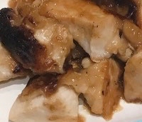 鶏むね肉のバタぽん焼き