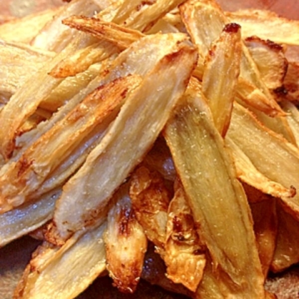 子供がごぼうを食べました ごぼうチップス レシピ 作り方 By ゴールデンアルジータ 楽天レシピ 子供がごぼうを食べました ごぼうチップス レシピ 作り方 By ゴールデンアルジータ 楽天レシピ