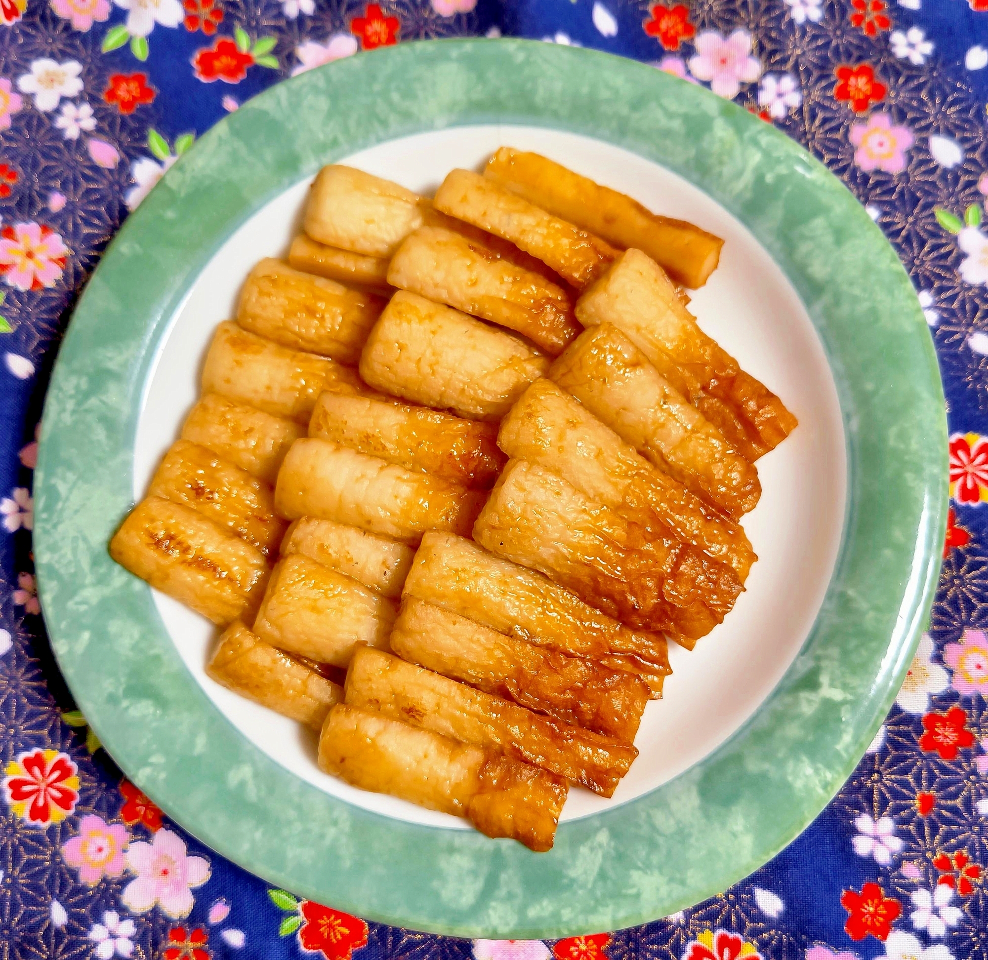ちくわの照り焼き（みりん＊醤油）