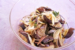 レンジで簡単!なす★ミョウガ★しそ★マリネ