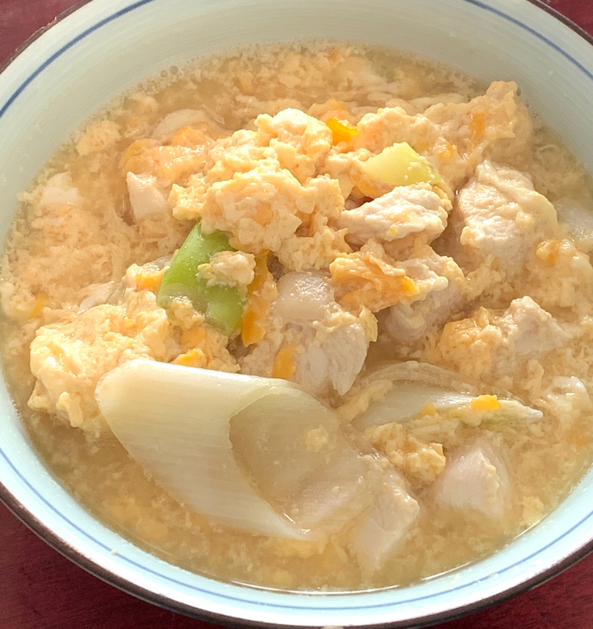 レンジで簡単☆親子丼