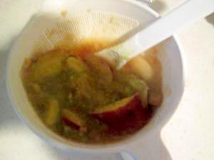 さつまいもとりんごの野菜スープ煮