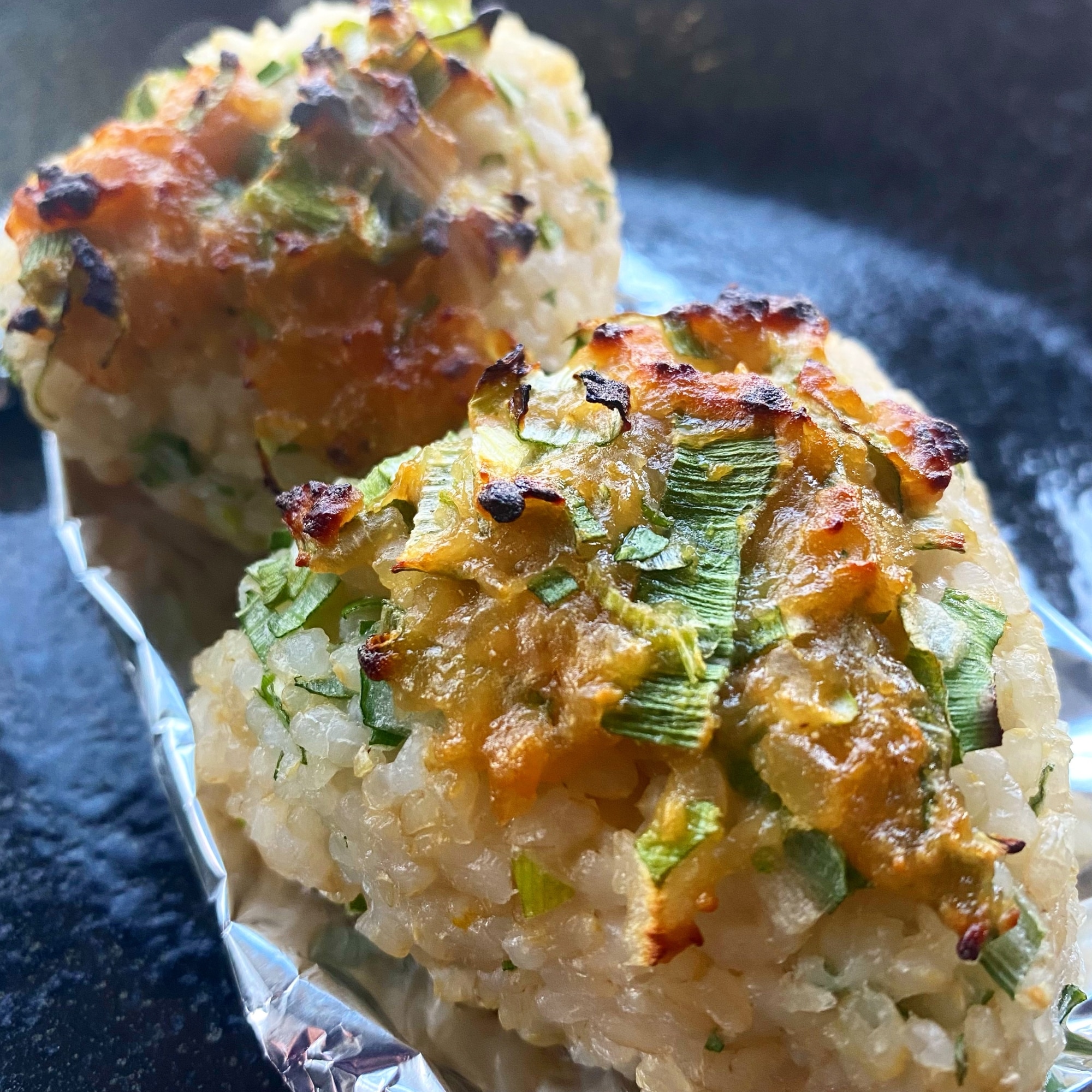 ネギ味噌焼きおにぎり ストア フライパン