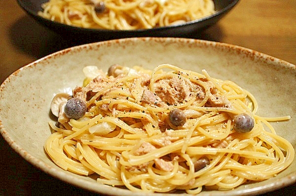 簡単 キャベツとしめじのツナパスタ レシピ 作り方 By ru 楽天レシピ