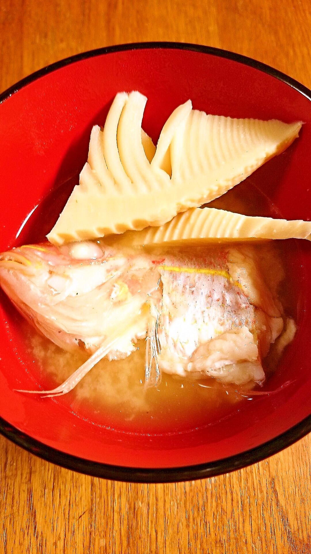 イトヨリとタケノコの味噌汁 レシピ 作り方 By ねここ25 楽天レシピ