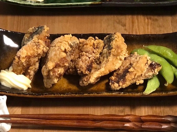 ご飯が進む　鯖の竜田揚げ