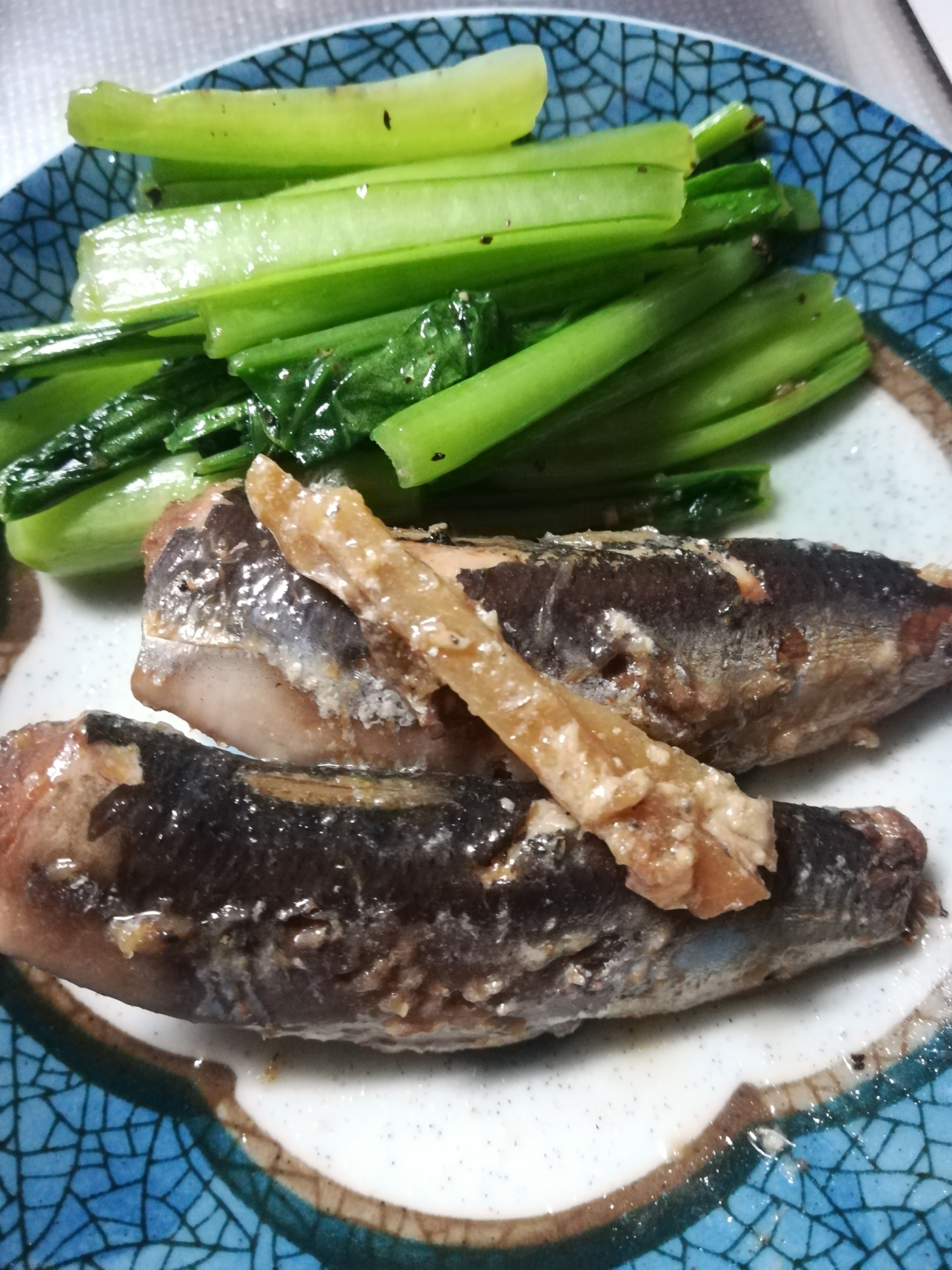 イワシのまるごと生姜煮