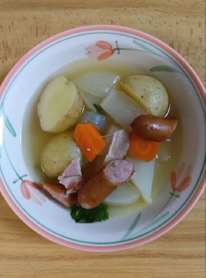 子ども大好き☆簡単＆野菜たっぷり♡ポトポトポトフ♪