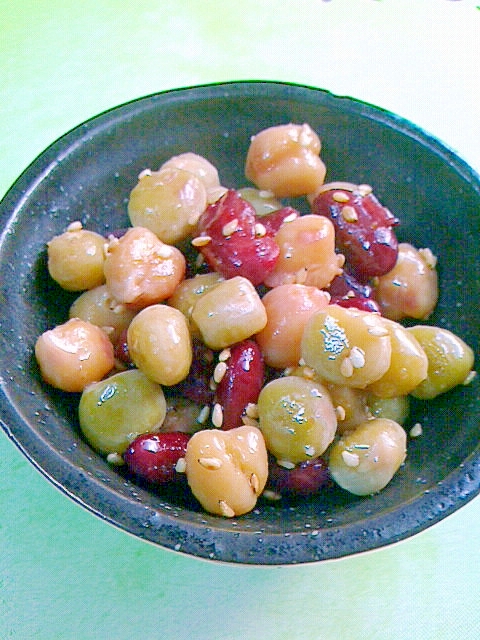 うま塩 ポリポリ ミックスビーンズの煎り豆 レシピ 作り方 By Mama Papa 楽天レシピ