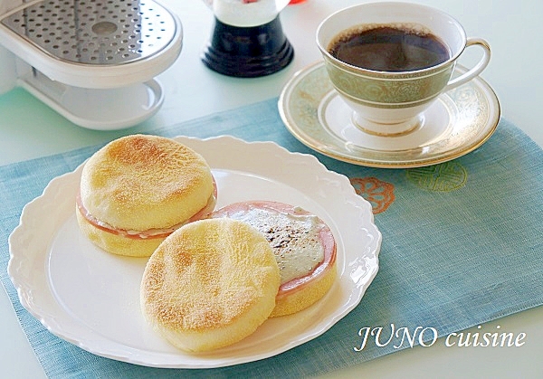 HBで作る!☆イングリッシュ・マフィン☆